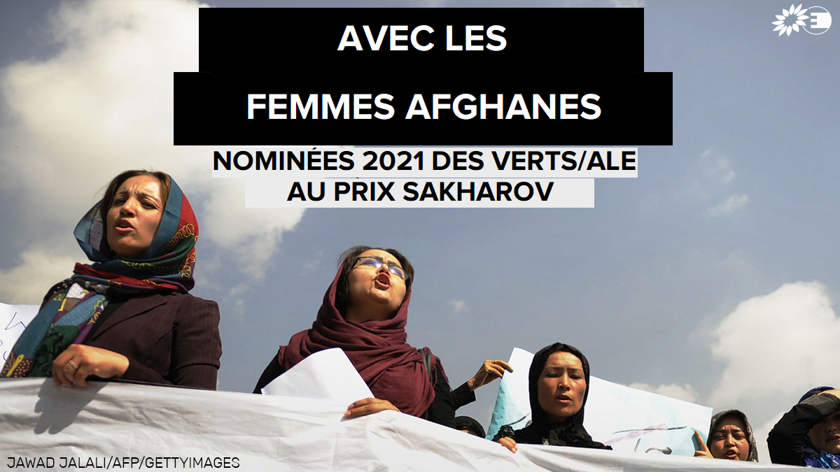Les femmes afghanes nominées par les écologistes sont finalistes du prix Sakharov!