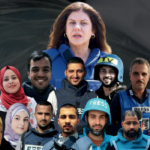 Journalistes palestiniens tués en Palestine