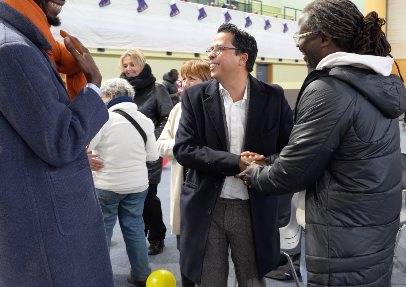 Noël de l'espoir au centre social de Chanteloup-les-Vignes