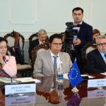 Mounir Satouri et la délégation de la sous-commission DROI